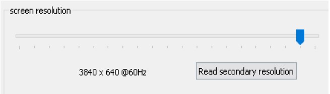 通过卡自定义输出分辨率
